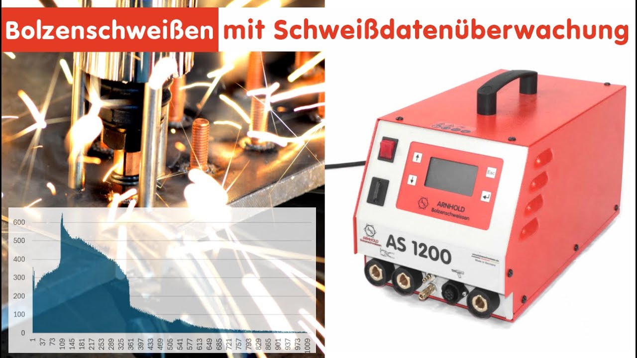 Schweißdatenüberwachung für Bolzenschweißgeräte - Arnhold Bolzenschweissen