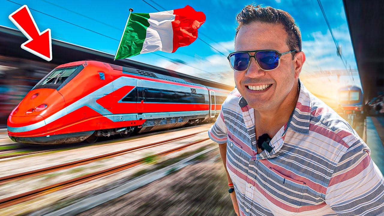 Viajamos en el TREN BALA de ITALIA en BUSINESS CLASS… esto no es lo que imaginábamos