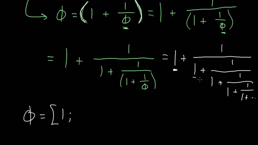 Continued Fractions: The Golden Ratio
