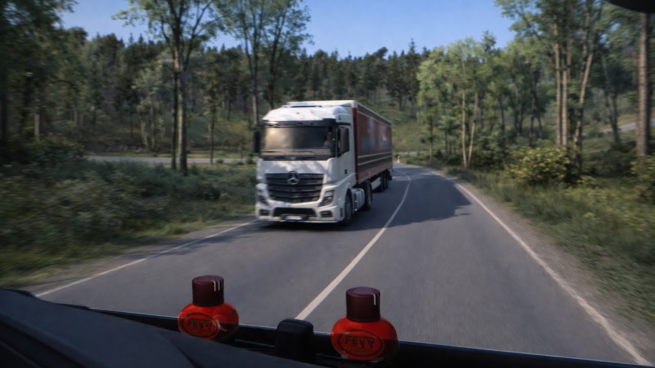 (ASMR Focus) SCANIA R | CLERMONT-FERRAND → LYON 🇫🇷| SUNNY DAY ☀️ | TOTAL ROAD IMMERSION