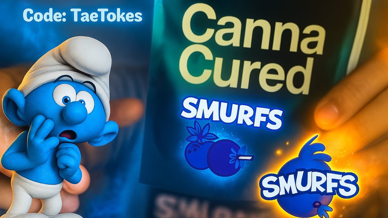 🔥 Canna Cured | Smurf Berries Review 🍇