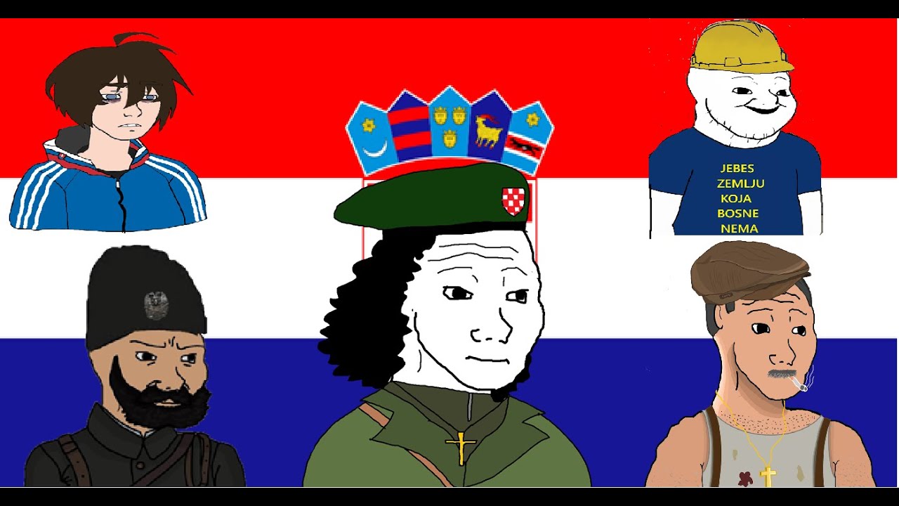 Main ethnic groups in Croatia be like.