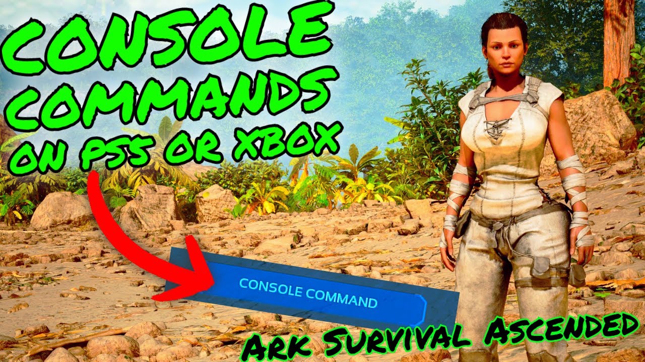 How To ENABLE CONSOLE COMMANDS on PS5 and XBOX in Ark Survival Ascended!