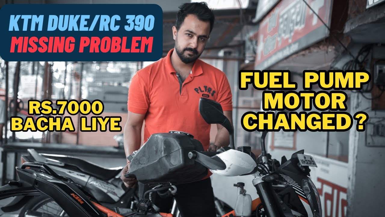 KTM Duke/RC 390 Missing Problem / KTM Fuel Pump Problem 😟