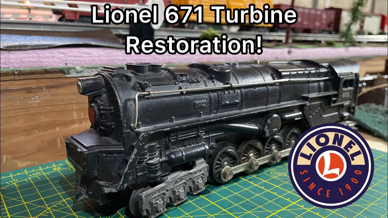 Repairing/Restoring a postwar Lionel 671 Turbine! 