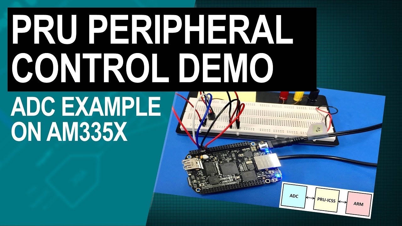 How to Use the PRU to Control a Peripheral: PRU_ADC_onChip on Sitara 335x using Beaglebone Black