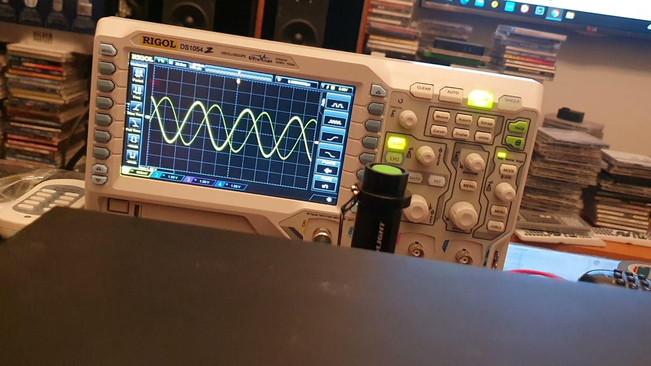 Part 2. Philips CD oversampling mode. frequency test 8kHz to 20kHz.