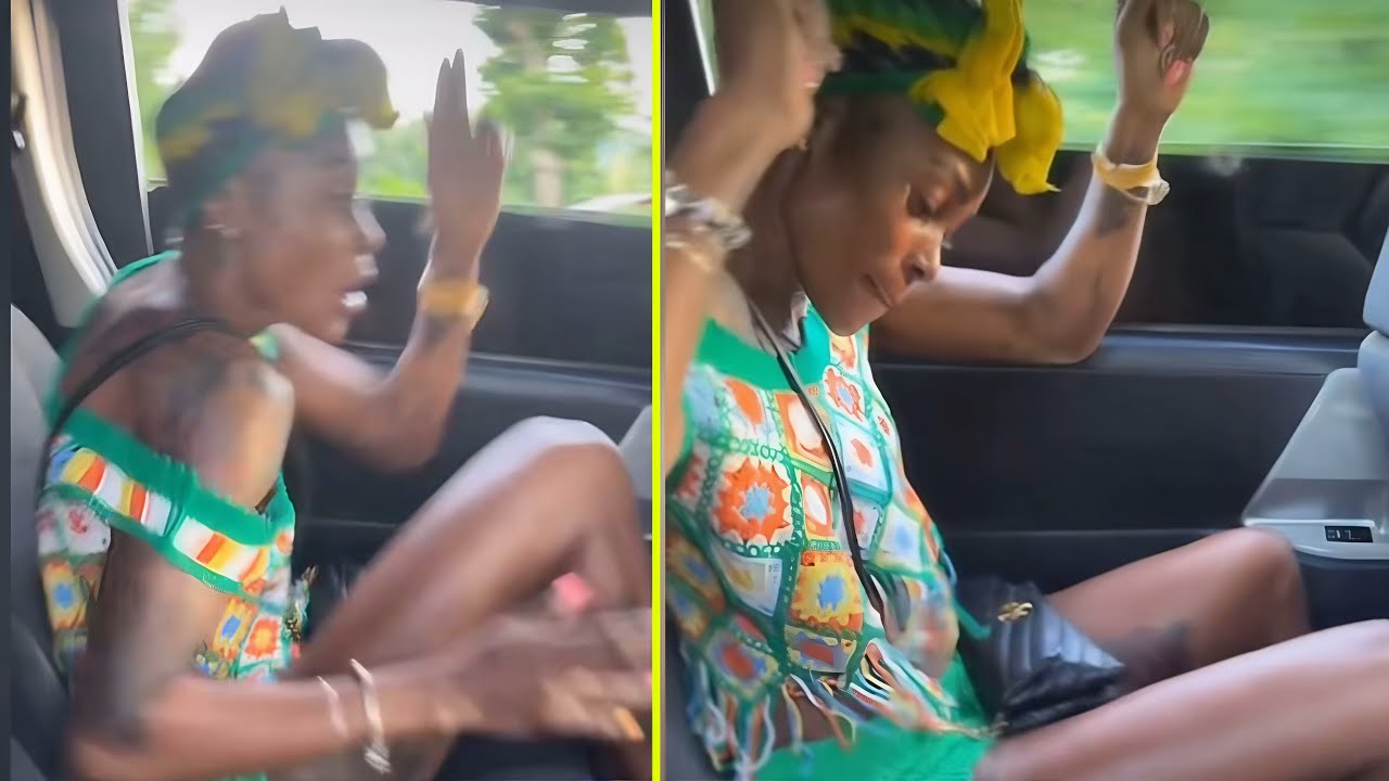 Elaine Thompson Buss Up Some Wicked Dance In the Car 💥💥