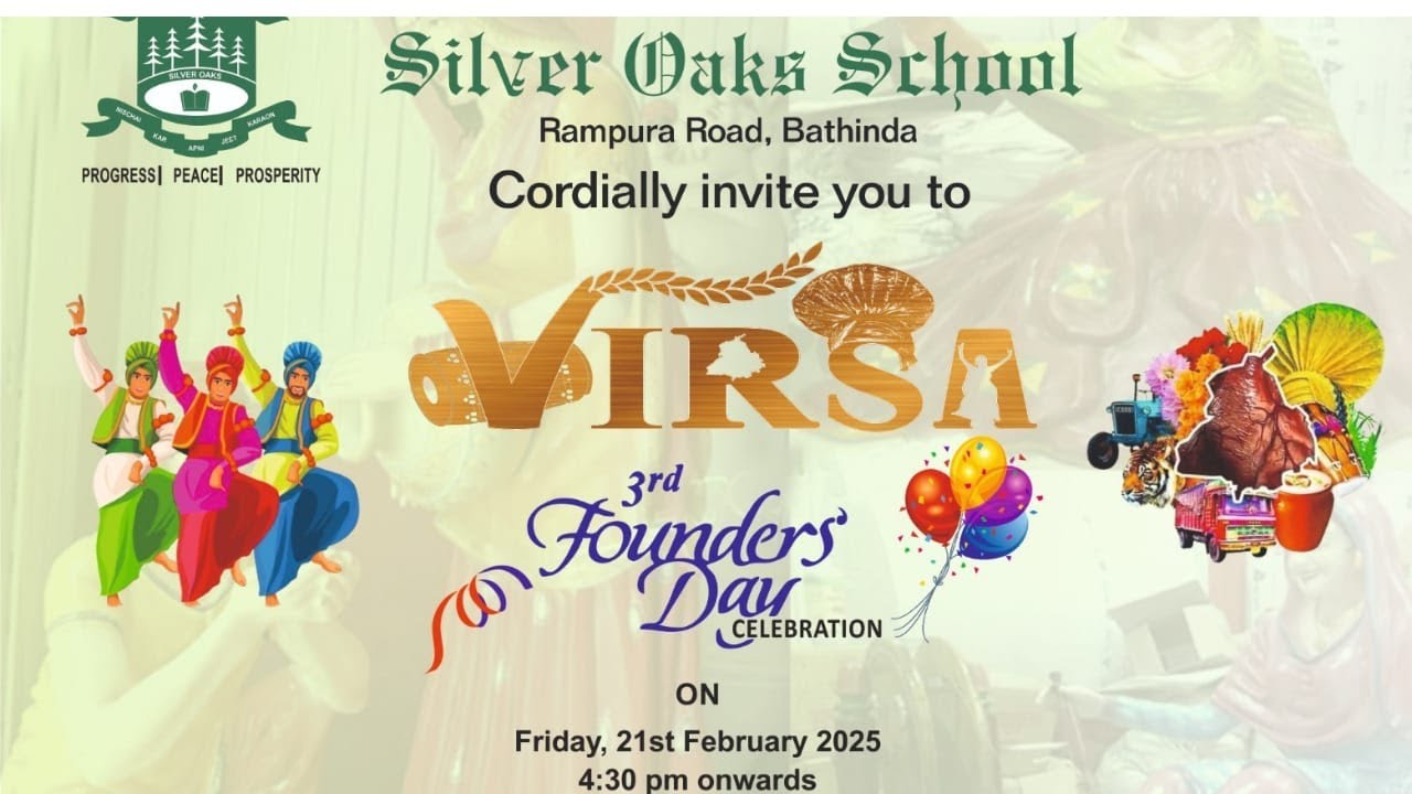LIVE  ' VIRSA' 3rd FOUNDERS DAY CELEBRATION