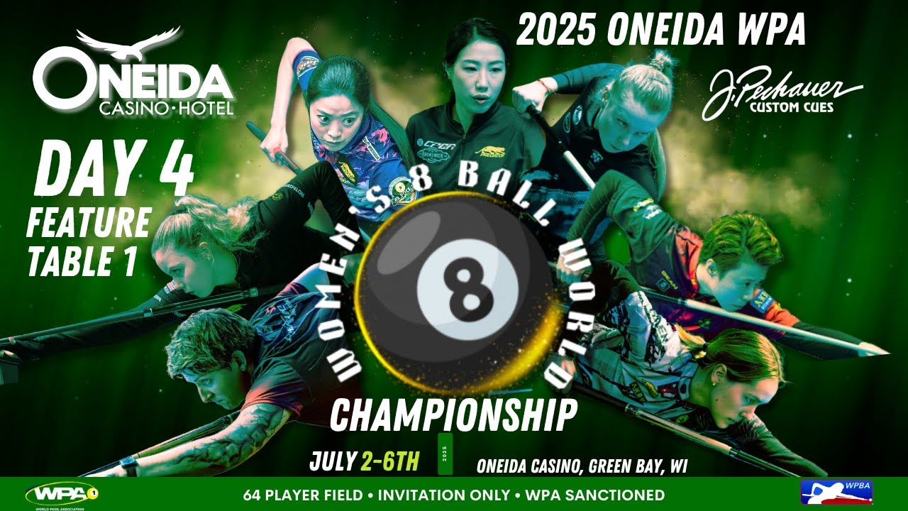Kristina Tkach vs Pia Filler  - 2025 ONEIDA WPA Women’s 8-Ball World Championship