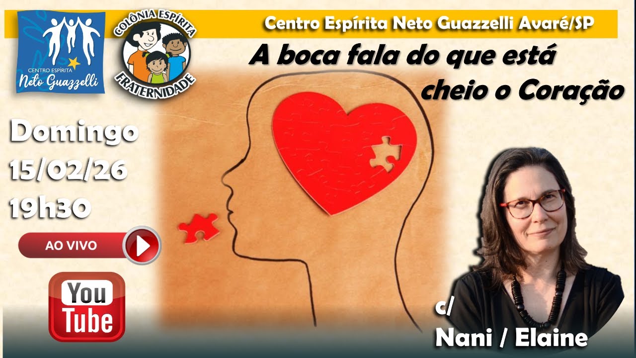 A Boa fala do que está cheio o Coração - c/ Nani Elaine