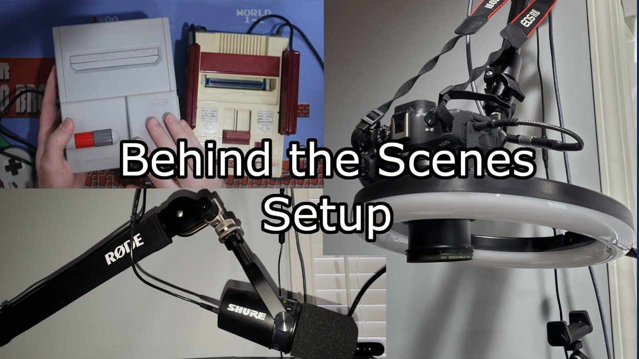 Super Retro Boss - Behind the Scenes Setup