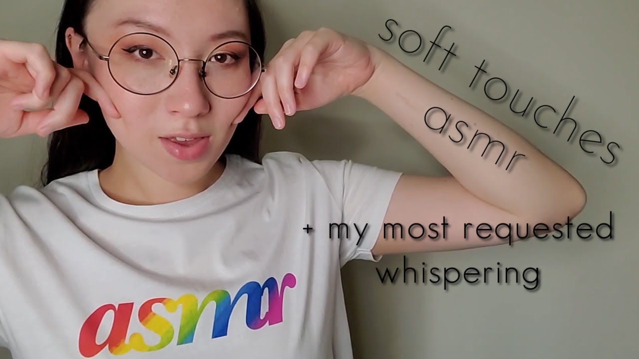 Double Trouble ASMR 💕 Soft Touches AND Super Close Cupped Whispering (like my shorts outro)