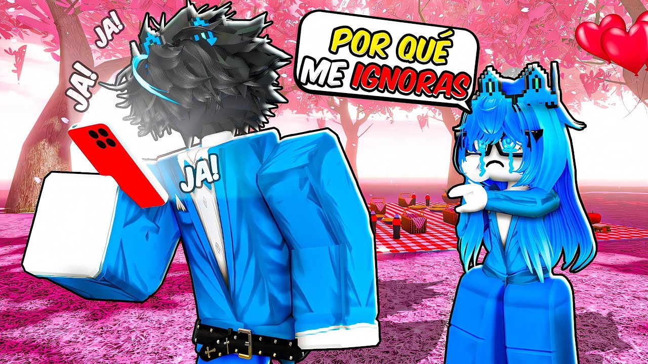 BROMA IGNORANDO A MI NOVIA por SAN VALENTIN en BROOKHAVEN! 😱
