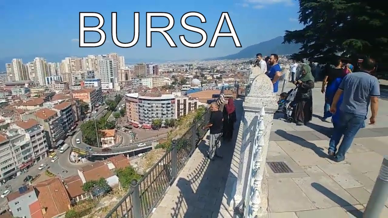 Tophane Seyir Terasından Bursa Manzarası