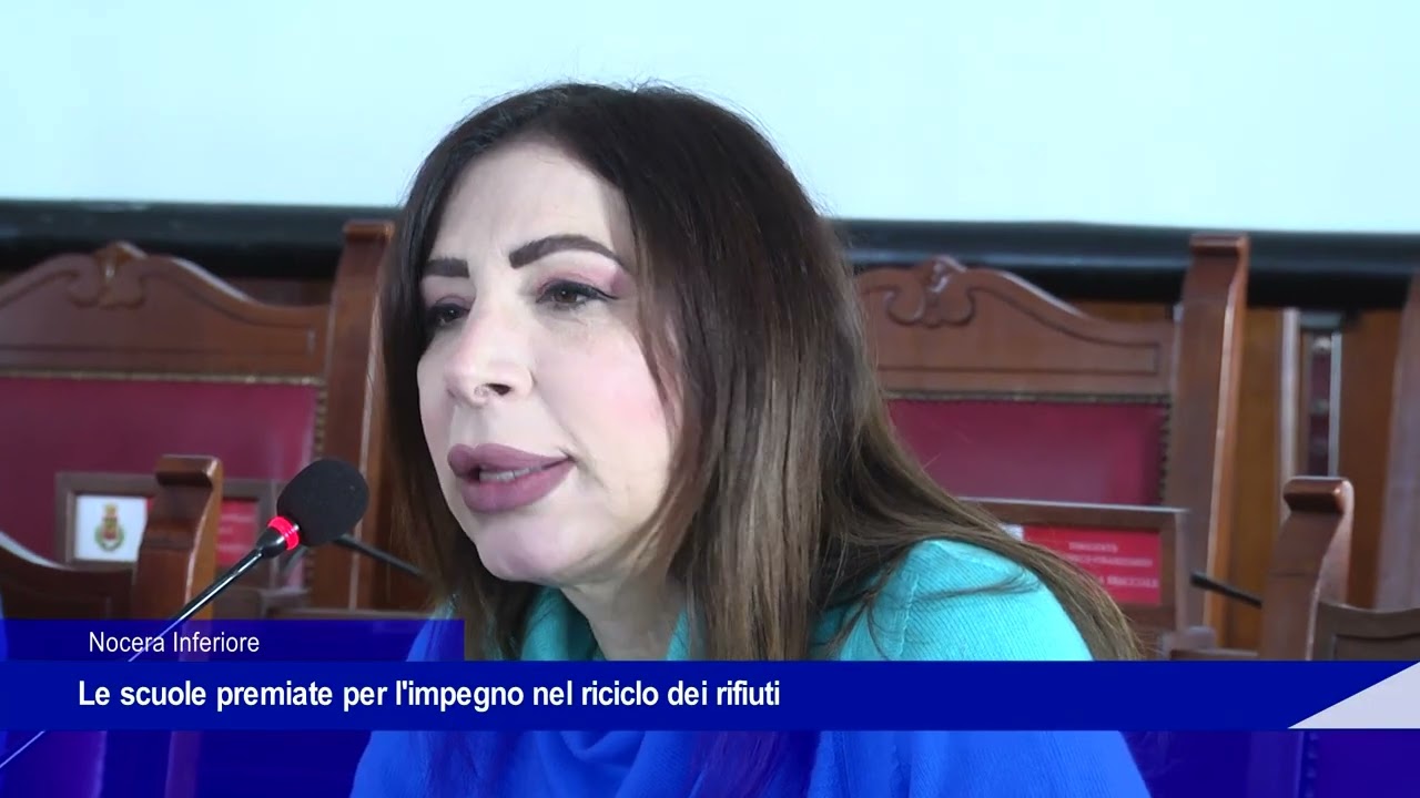 Nocera Inferiore, le scuole premiate per l'impegno nel riciclo dei rifiuti
