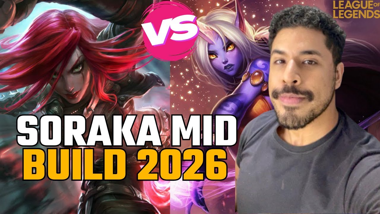 SORAKA MID MAIS ÚTIL QUE KATARINA 🔥| LEAGUE OF LEGENDS