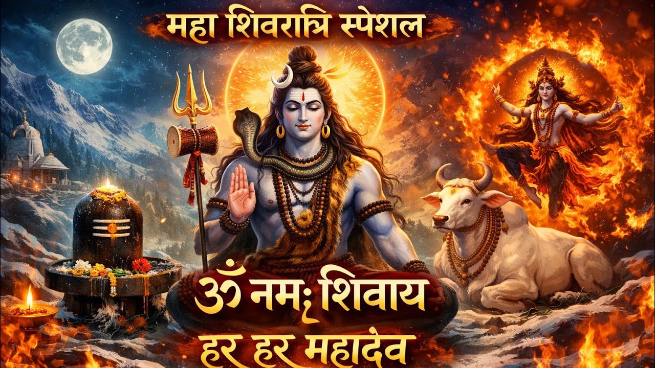 ॐ नमः शिवाय भजन | Har Har Bhole Namah Shivaya | Mahadev Meditation Bhajan