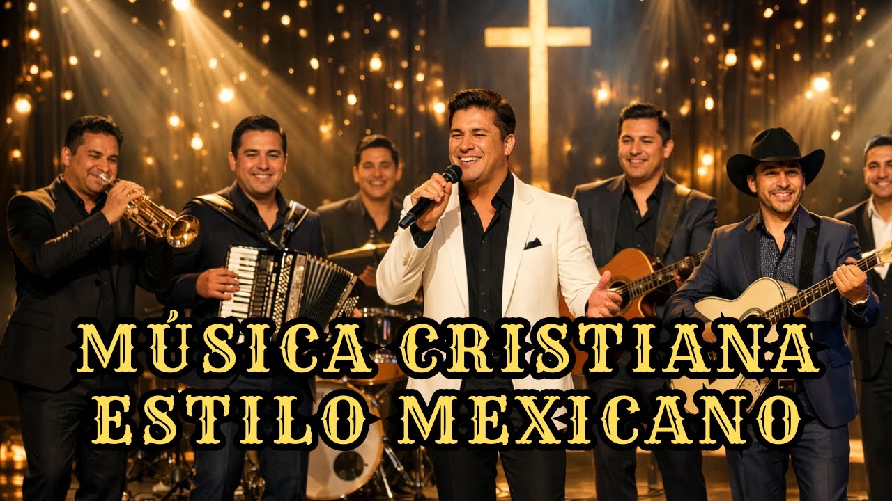 Alabanzas en Baladas Cristianas Mexicanas para adorar a Jesús. Cantos cristianos 🎸🙏