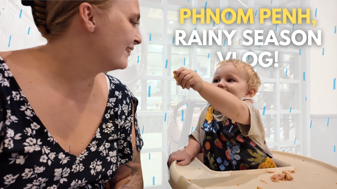 Rain Ruined Our Plans 🌧 A Real Day in Our Life in Cambodia