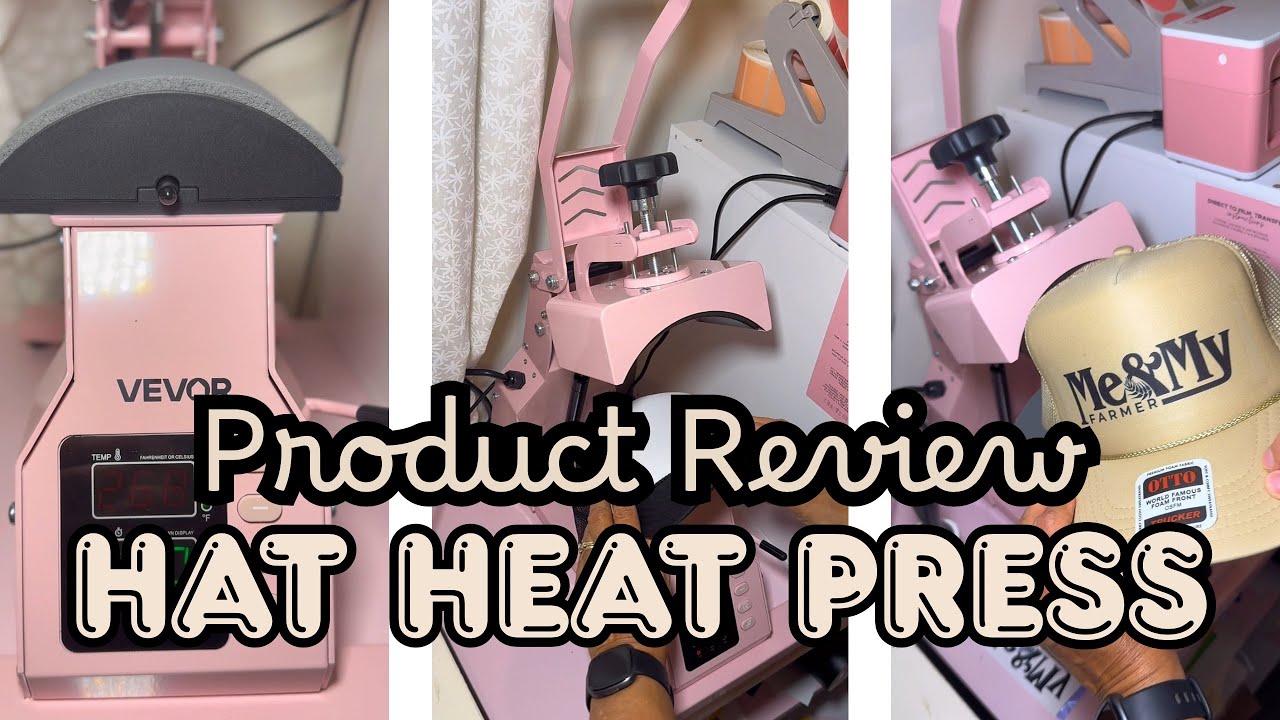 Beginner-Friendly Hat Press? Testing the VEVOR Cap Heat Press for DIY & Small Biz