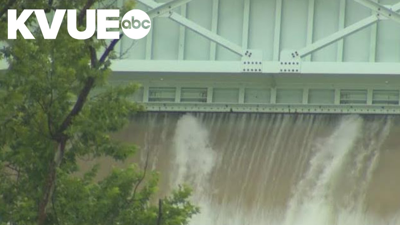LCRA opens floodgate at Tom Miller Dam