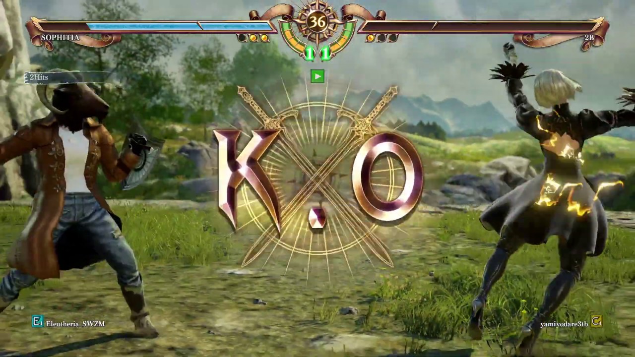 SOULCALIBUR&trade;Ⅵ 闇よだれvs.さわづま あくびツイートをかけた魂の2先勝負01