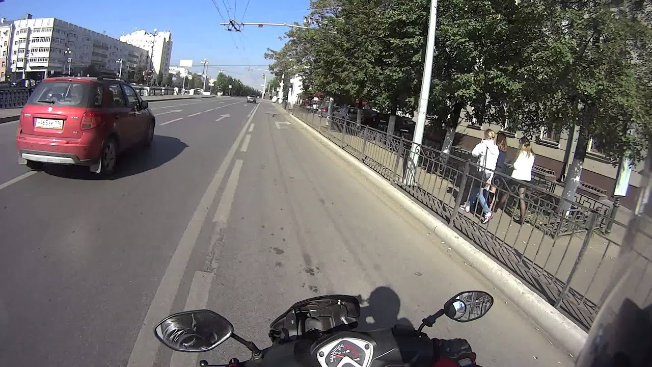 Покатушки на Storm Indigo cross 125