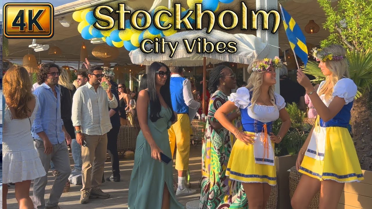 Sweden: Stockholm City Vibes in 4K