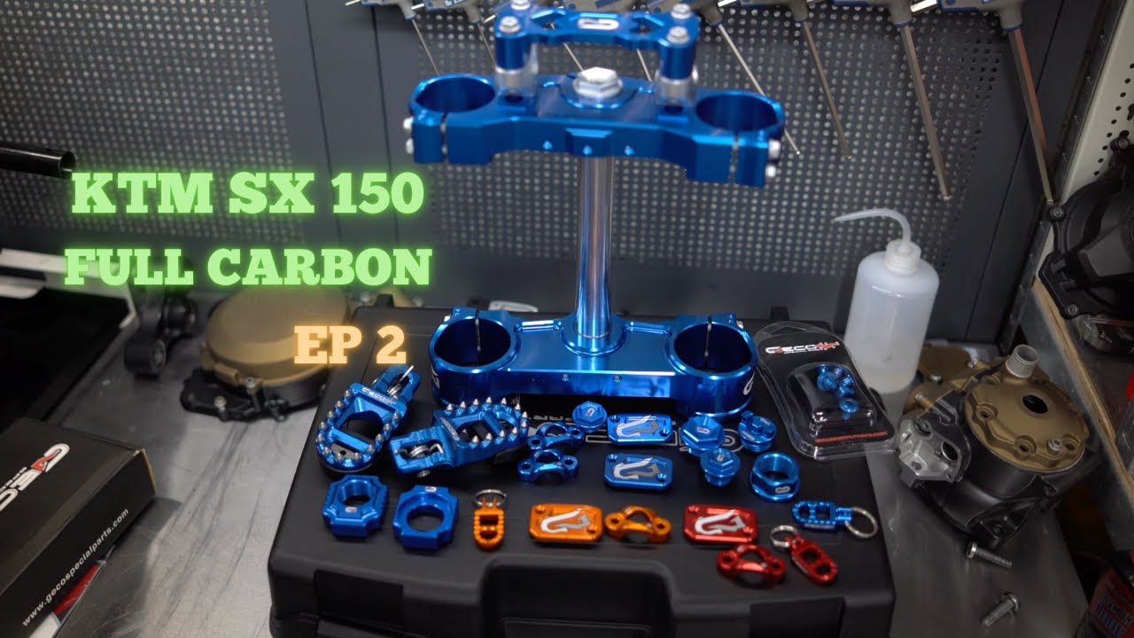 ERGAL A PROFUSIONE: SPECIALPARTS BY GECO (KTM SX 150 FULLCARBON EP2)