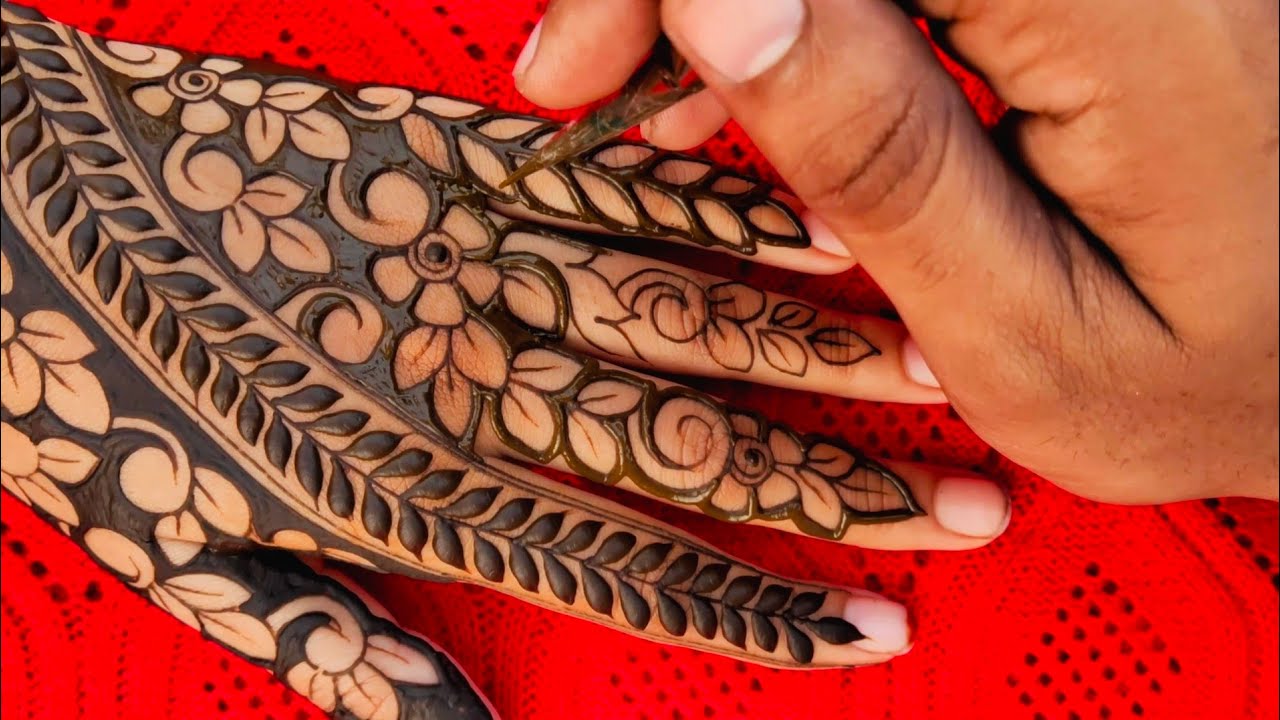 very very very very very beautiful and gorgeous mehandi design|| mehandi decoration for hand