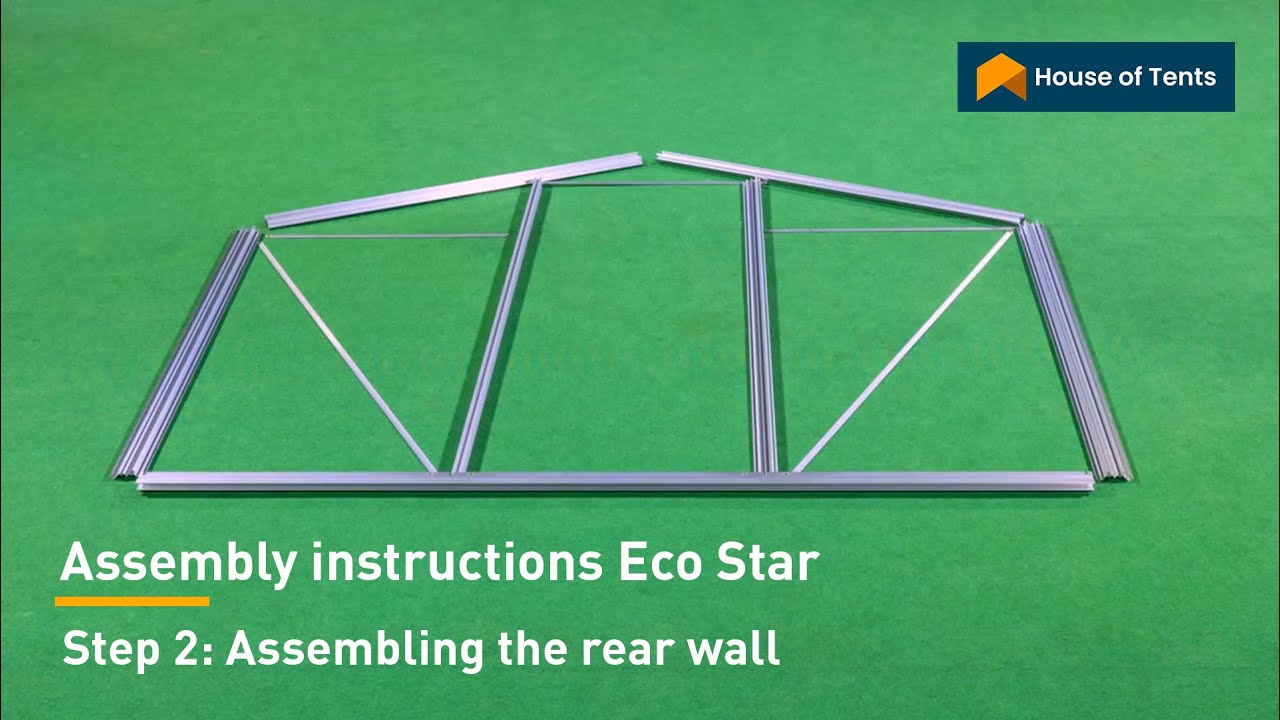 Eco-Star - Step 2 Assembling the rear wall