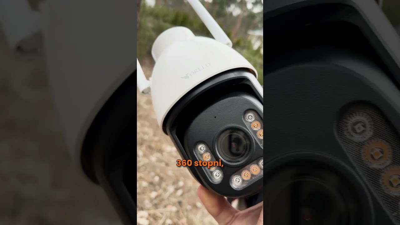Kamera zewnętrzna WiFi z obrotem 360 stopni! ORLLO Z9 ULTRA
