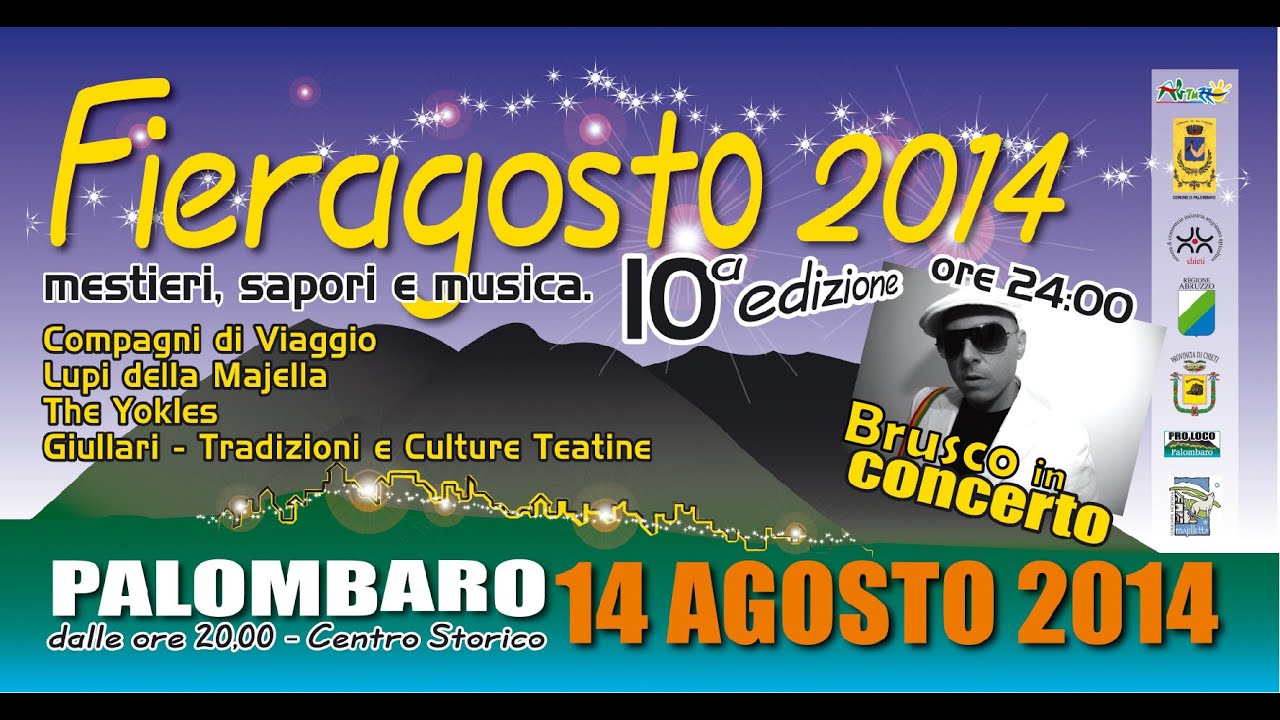Fieragosto 2014 Palombaro 14 Agosto 2014