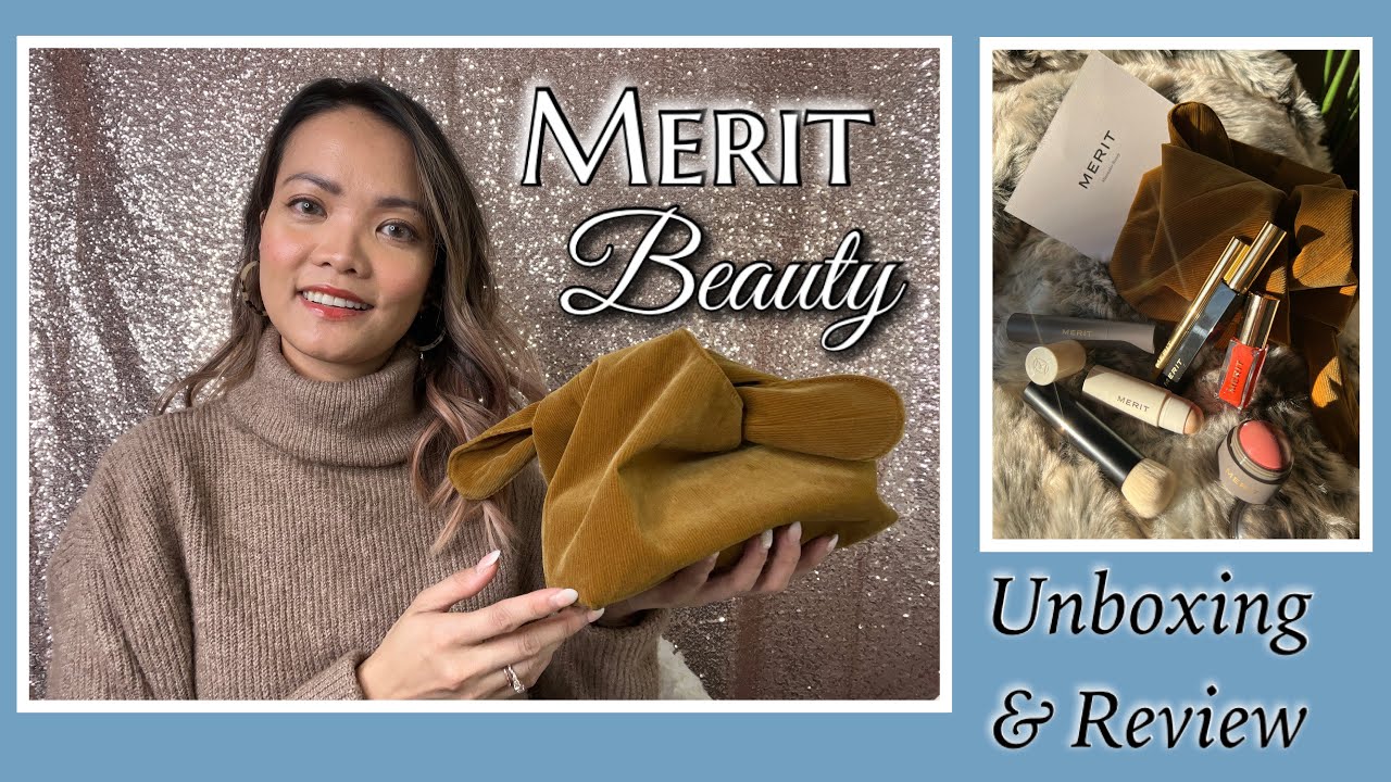 MERIT BEAUTY | Full Collection Unboxing | First Impressions | Product Review