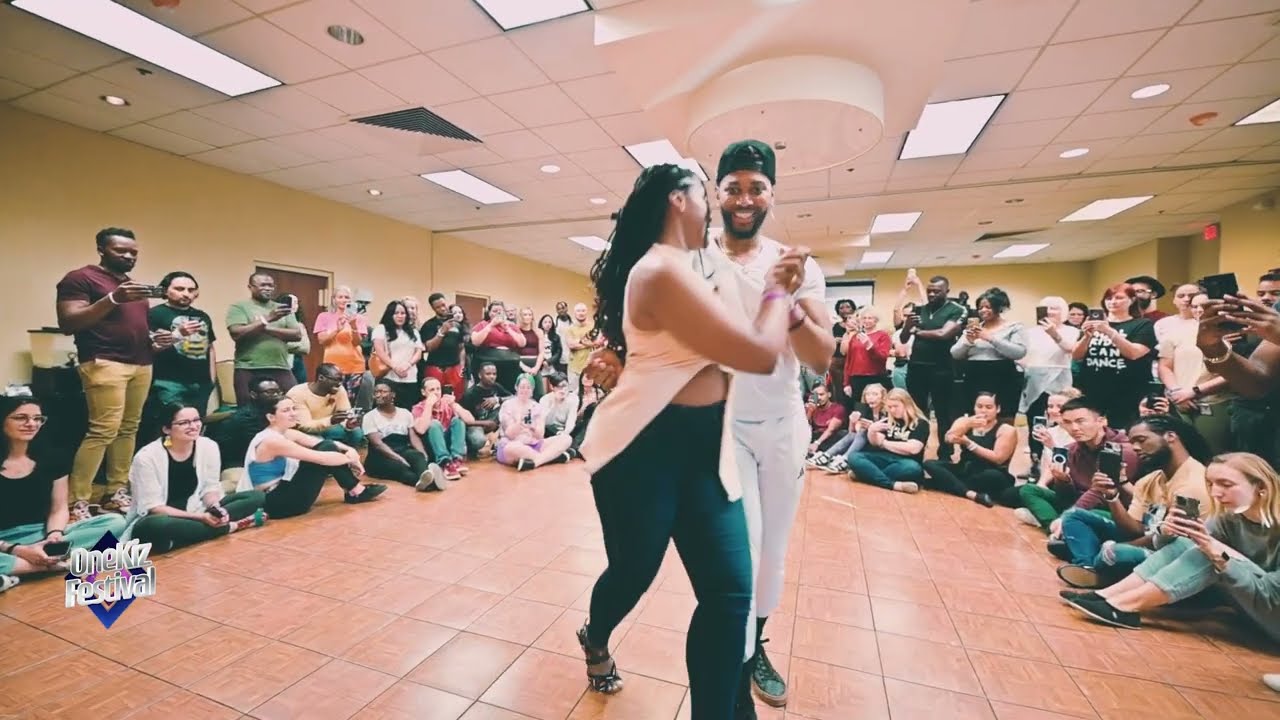 Phillyp Chanlatte & Charlayne kizomba demo at One Kiz Festival in Dallas Texas 2023