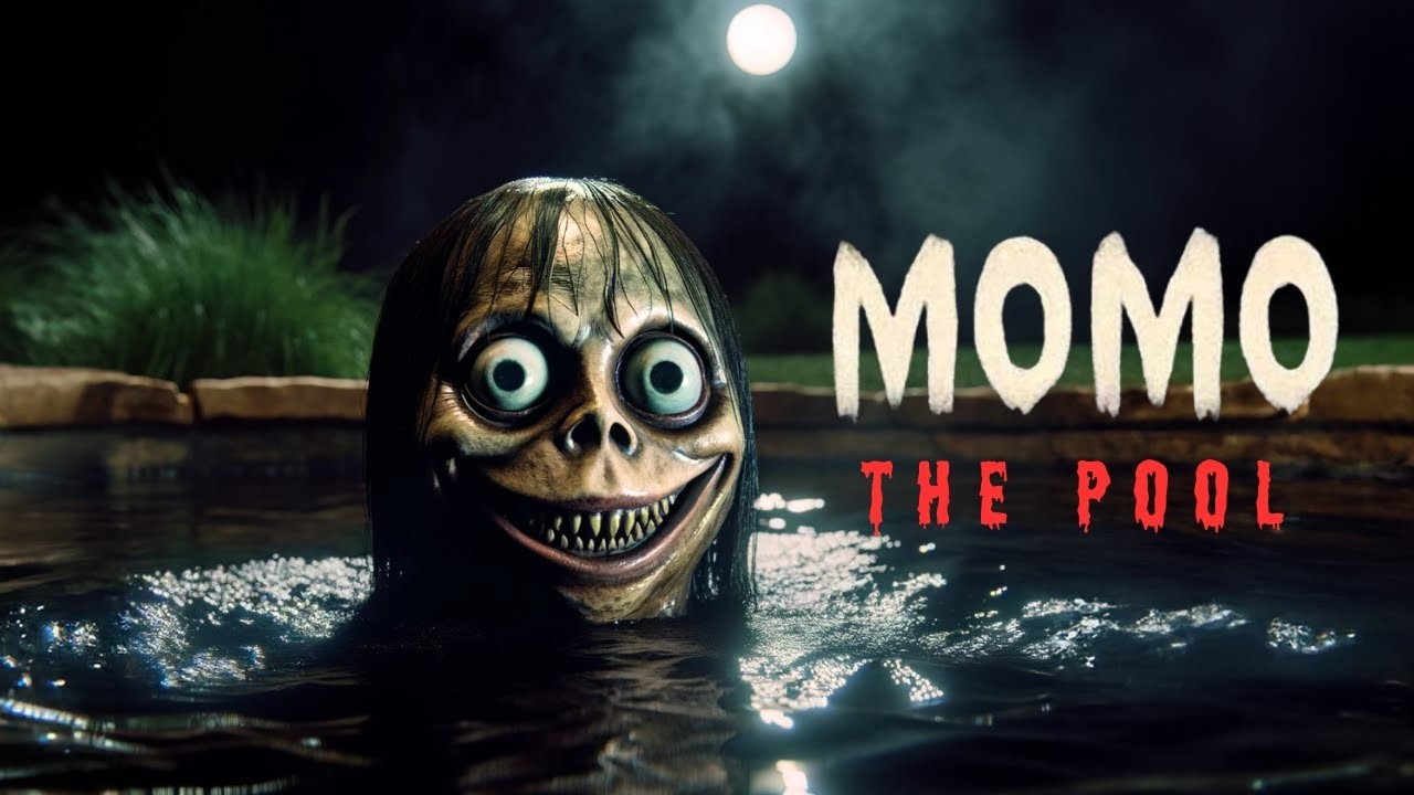 Momo The Pool | Don&rsquo;t Look Into The Water at Night#horrorfilms #scary #horrorshorts #horrorstory