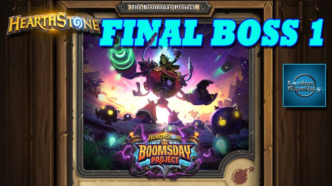 Hearthstone - Boomsday Project - 5. The Secret Lab - 1. Dr. Boom (Lethal)