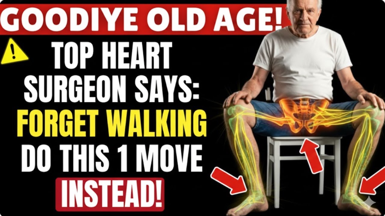 Over 60? THIS 1 Chair Exercise Is BETTER Than WALKING — Surgeon Approved! | Senior Health Tips