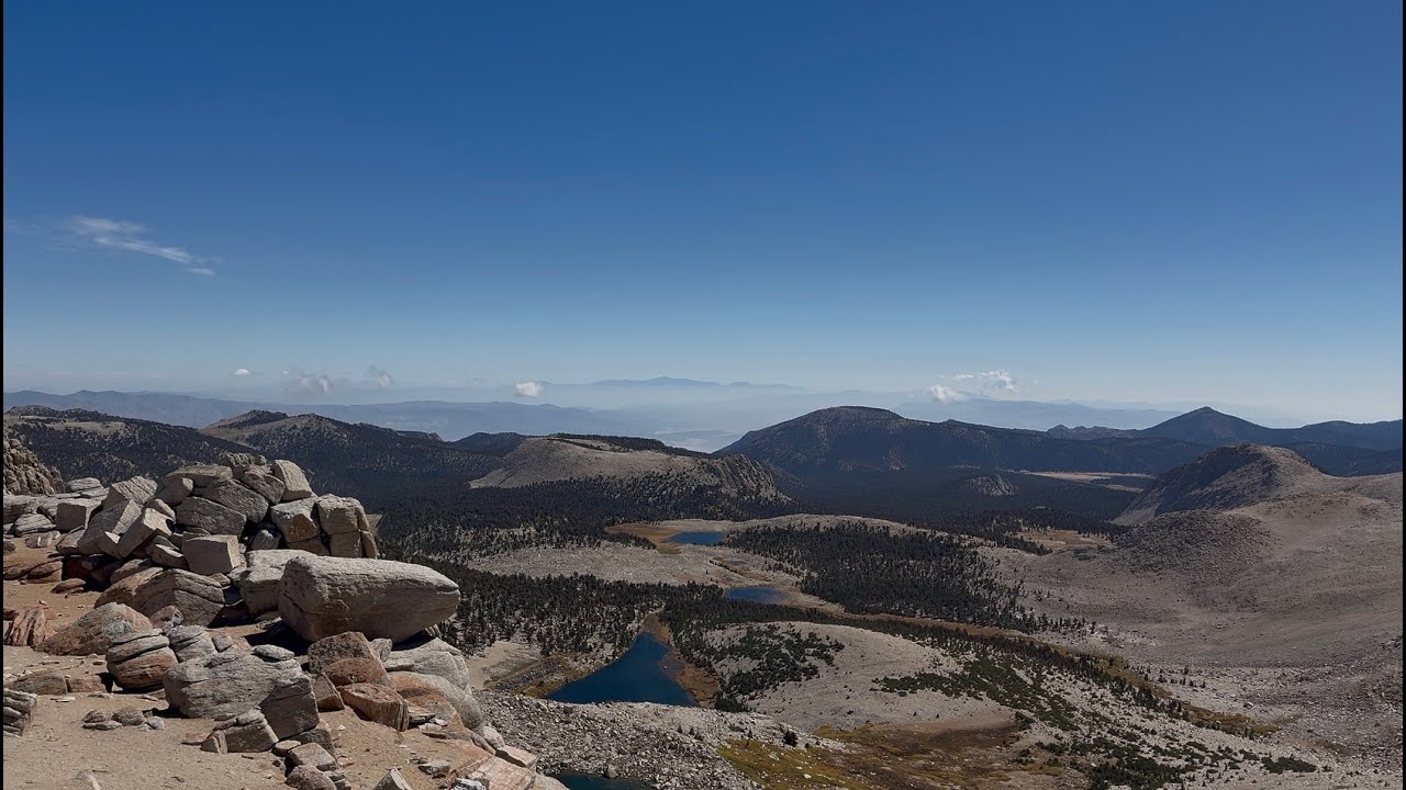 Four Days Backpacking in the Sierra Mountains - Golden Trout Wilderness
