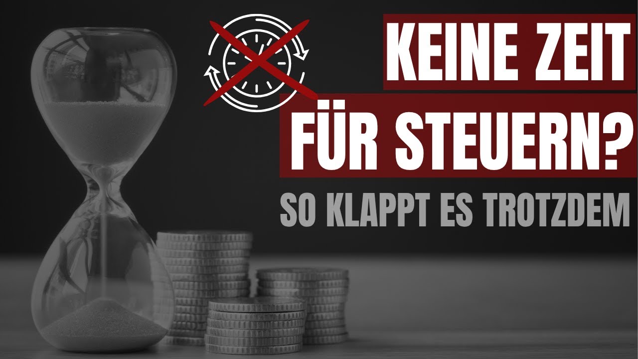 Busy sein ist keine Ausrede: Ohne Steuerplanung wirst du abgeh&auml;ngt