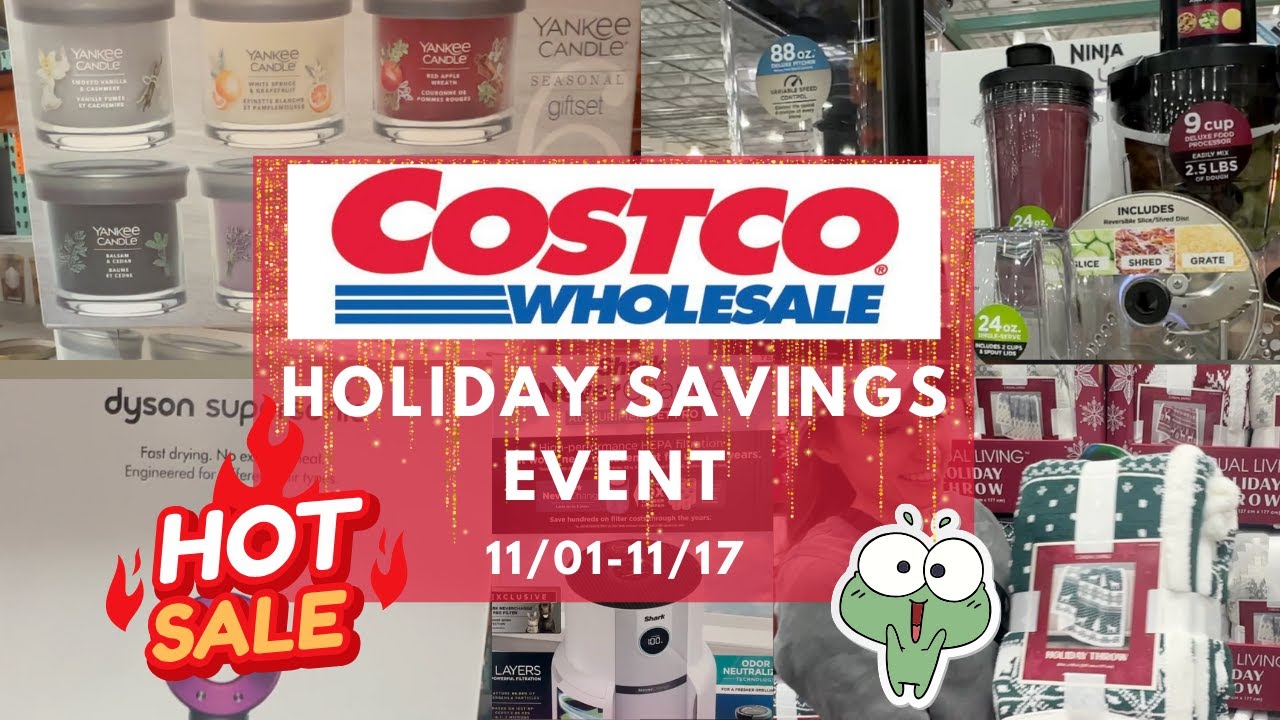 Costco Holiday Savings Event! Member-Only Values 2024: November Deals!  Let's save money!