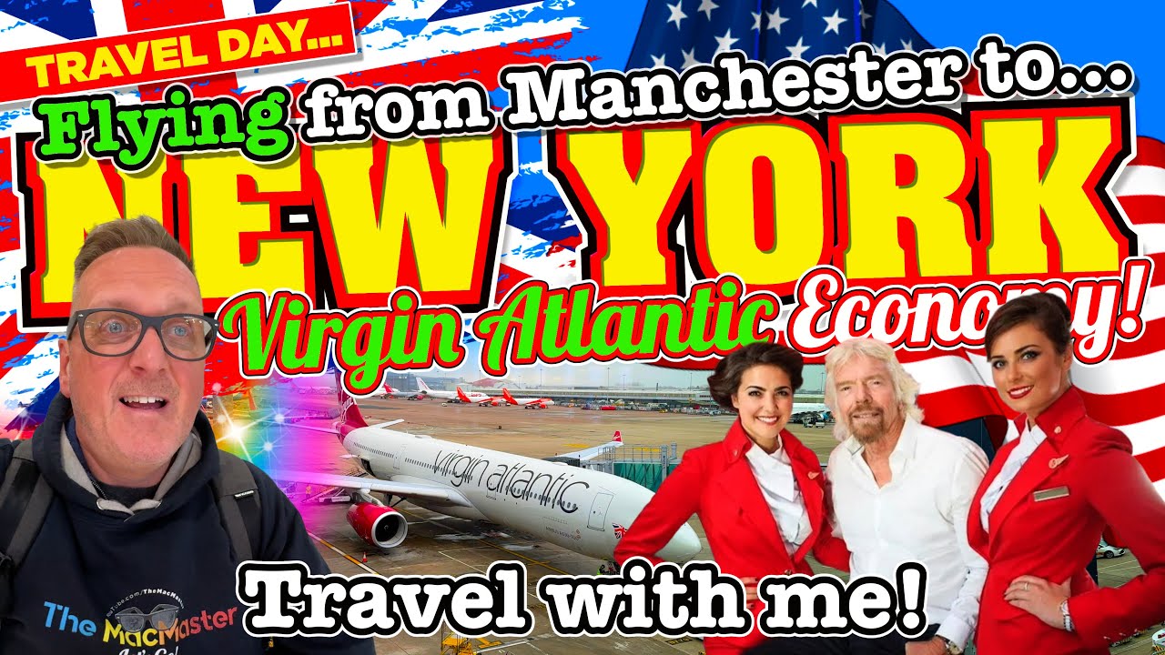 Я ЛЕТЕЛ Virgin Atlantic ЭКОНОМ-КЛАССОМ. ЧТО ВЫ МЫСЛИ? ДЕНЬ ПУТЕШЕСТВИЯ — ИЗ МАНЧЕСТЕРА В НЬЮ-ЙОРК!