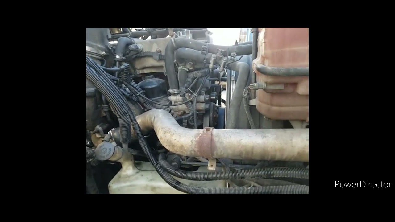 International truck compound turbo change and exhaust pipe fix