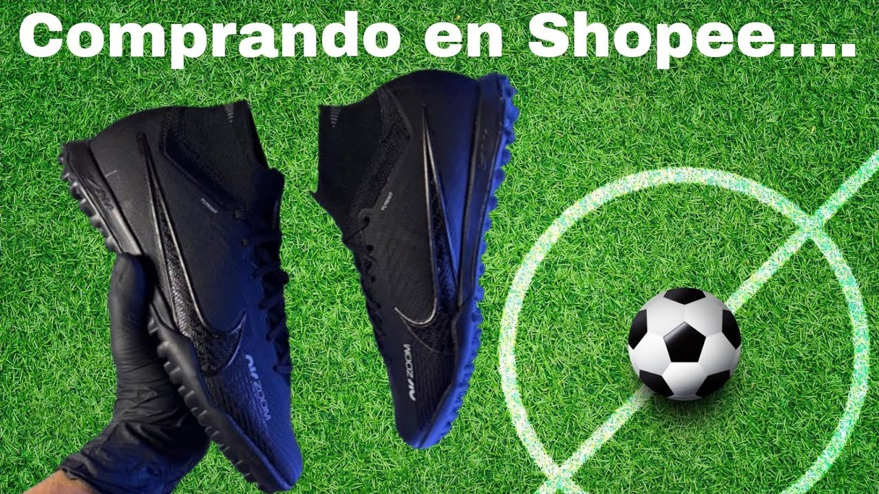 Comprando tenis de fútbol en Shopee ¿Que tan buenos son?