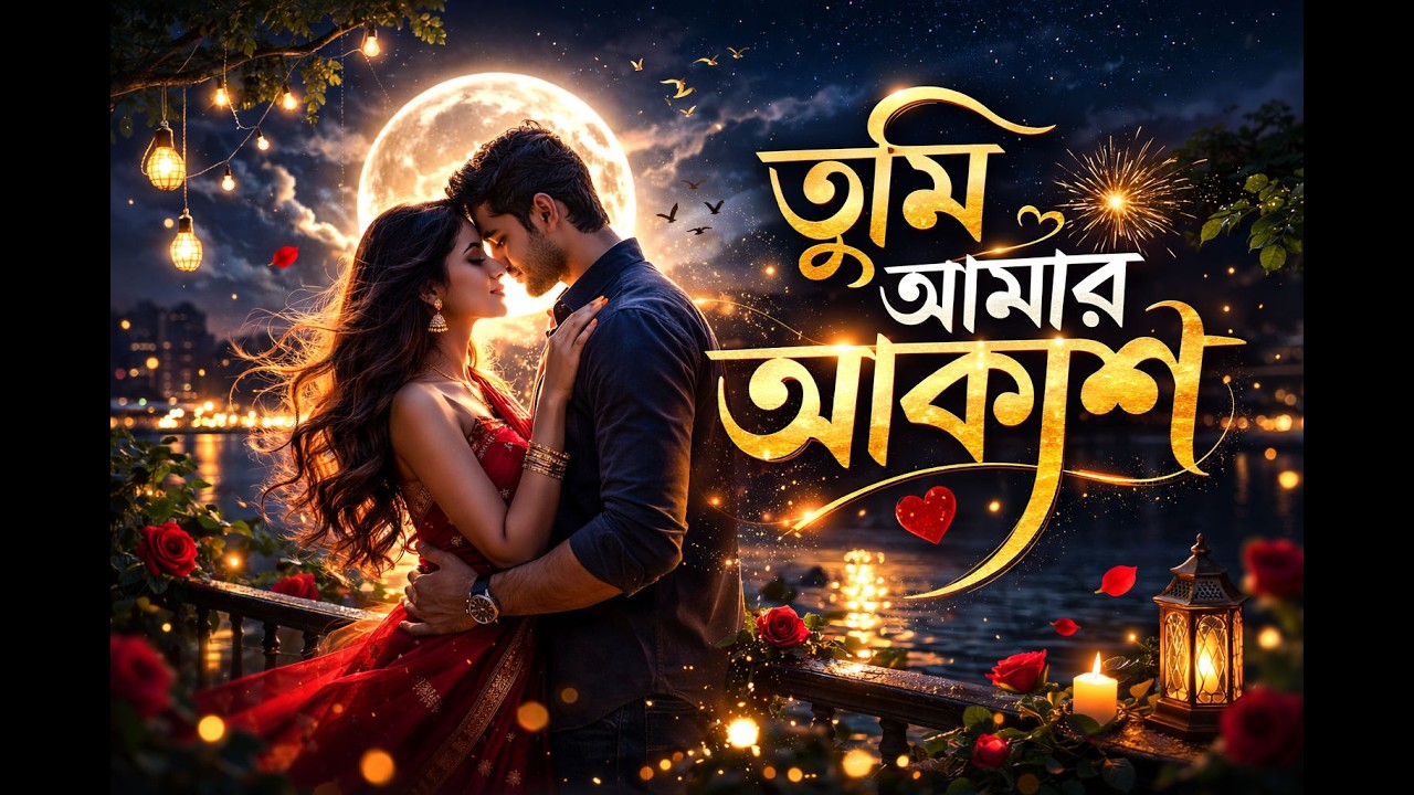 তুমি আমার আকাশ | New Bengali Romantic Song 2026 | Official Music Video #bengalimusic #trending