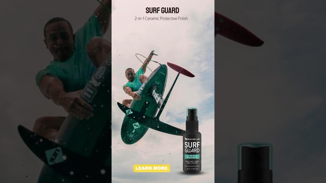 Surf Guard Ceramic Coatings for Foil Drive, e foils hydrofoils, foil boards - Paul Cooper Unifoil