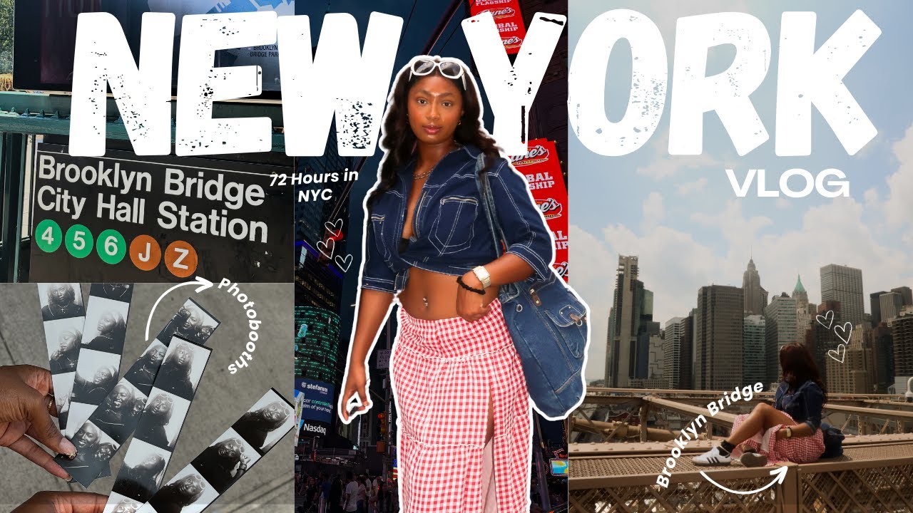 MY FIRST VLOG: Weekend girl's trip to NYC | Nai Monet Vlog