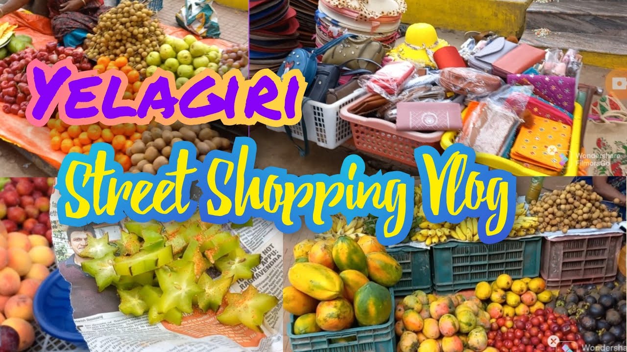 Yelagiri Street Shopping vlog | Yelagiri Hill Station | Shopping video yelagiri | yelagiri Shopping