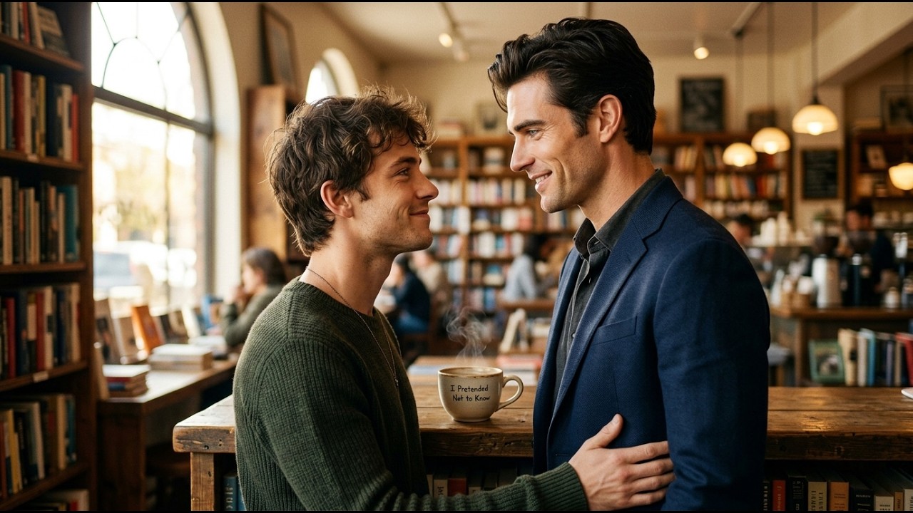 Я делала вид, что не знаю, что он знаменит, — хотя всё это время наблюдала за ним.